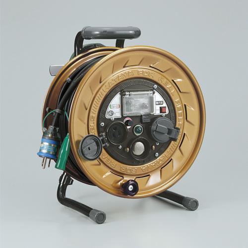 ハタヤリミテッド(HATAYA) AC125V/30m メタルセンサーリール(感度調整/漏電遮断) MSB-301KVX