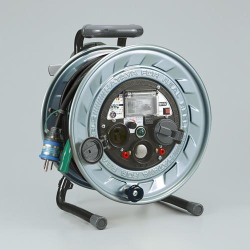 ハタヤリミテッド(HATAYA) AC125V/30m コードリール(感度調整/漏電遮断) MSB-301KVL