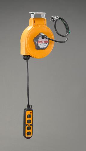 ハタヤリミテッド(HATAYA) AC125V/15A/ 8m 自動巻リール付コンセント CBS-082QK