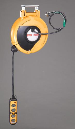 ハタヤリミテッド(HATAYA) AC125V/15Ax 10m 自動巻リール付コンセント CDSm2-101QK