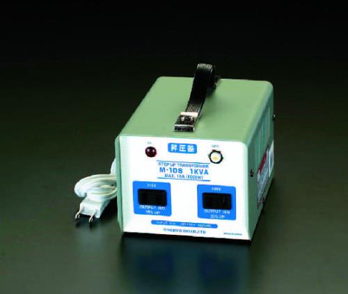 日動工業 AC100V→AC115V・125V/1.0KVA 昇圧トランス M-10S