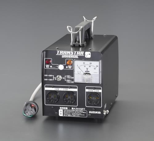 スター電器製造(SUZUKID) AC100-200→AC230-100V 昇圧・降圧トランス STU-312