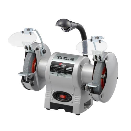 京セラ AC100V/270W/150mm ベンチグラインダー TG-61