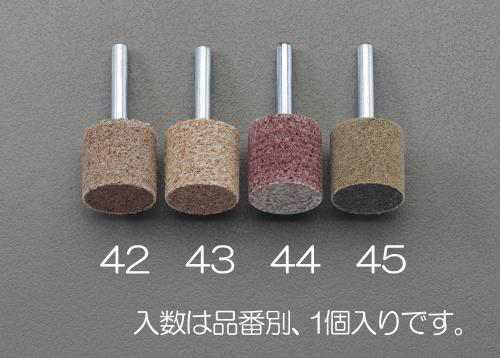ESCO(エスコ) 25x25mm/#180 軸付ホイール EA819AY-42