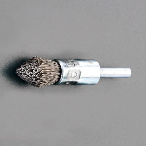ESCO(エスコ) 25x10mm/6.0mm軸 軸付ブラシ(筒型・ステンレス製) EA819BK-16