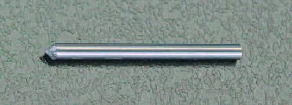 ESCO(エスコ) 3.0x1.5x38mm/3mm軸 超硬カッター(90゚) EA819CP-3
