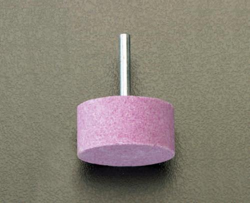 ESCO(エスコ) 50x25mm/6mm軸 軸付砥石(赤) EA819HW-52