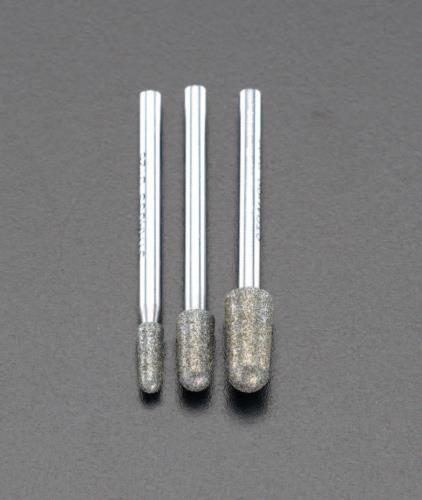 ESCO(エスコ) 3本組 ダイヤモンドバー(3mm軸) EA819SY-35
