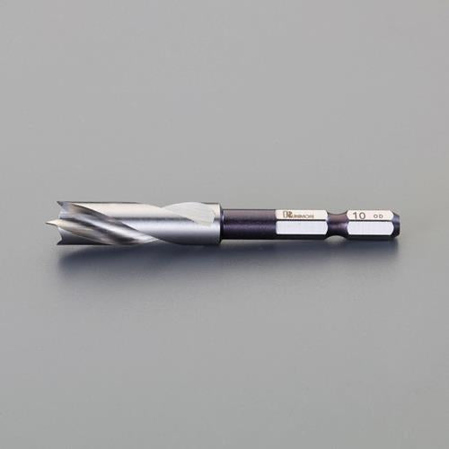 ESCO(エスコ) 10x80mm ドリルビット(1/4'六角軸/プラスチック用) EA824DZ-10