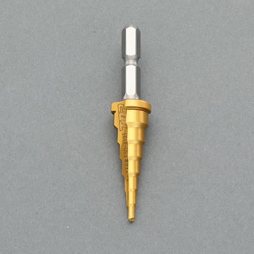 トップ工業(TOP) M4-M12 ステップドリル(1/4'六角軸.タップ下穴用) ESD-412T