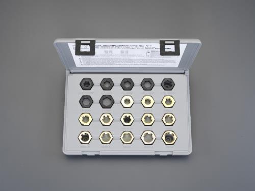 ESCO(エスコ) M16-M27/11/16'-1' ダイスセット(ミリ・インチ) EA829BJ