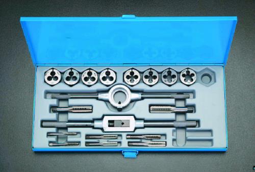 ESCO(エスコ) M6-M16 タップダイスセット EA829M-3