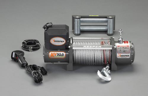 ESCO(エスコ) DC12V/4763kg 電動ウィンチ(直流) EA840DK-10