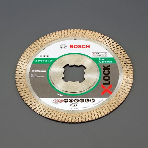 ボッシュ φ125x1.8mm ダイヤモンドカッター(波形/X-LOCK用) 2608615135