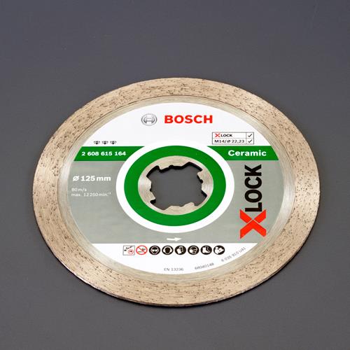 ボッシュ φ125x1.8mm ダイヤモンドカッター(リム/X-LOCK用) 2608615164
