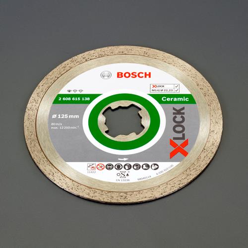 ボッシュ φ125x1.6mm ダイヤモンドカッター(リム/X-LOCK用) 2608615138