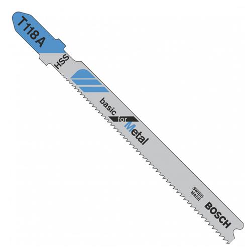ボッシュ 92mmx17-23T ジグソーブレード(鉄工用/3枚) T-118A/3