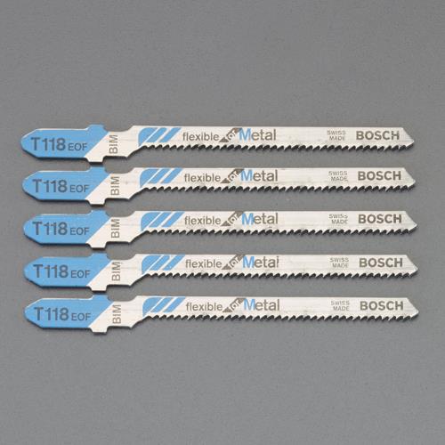 ボッシュ 83mmx 16T ジグソーブレード(鉄工用/5枚) T-118EOF