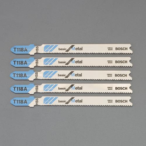 ボッシュ 92mmx17-23T ジグソーブレード(鉄工用/5枚) T-118A