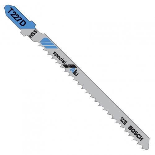 ボッシュ 100mmx8T ジグソーブレード(鉄・アルミ・非鉄金属5枚 T-227D