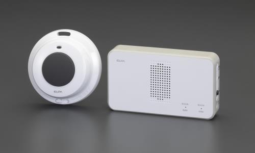 朝日電器(ELPA) 受信器 + 防水型押しボタン送信器セット EWS-S5032