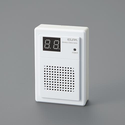 朝日電器(ELPA) ワイヤレスチャイム(ポータブル型)受信器 EWS-P71