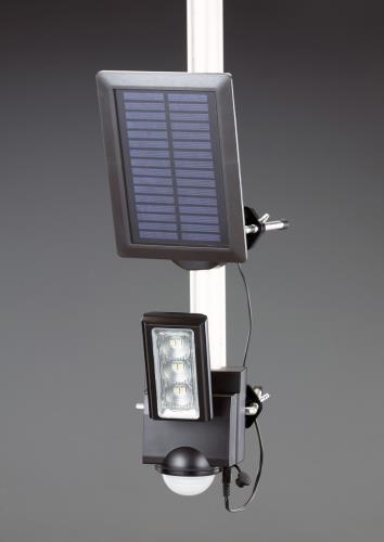 朝日電器(ELPA) 1灯 LEDセンサーライト(ソーラー充電式) ESL-311SL