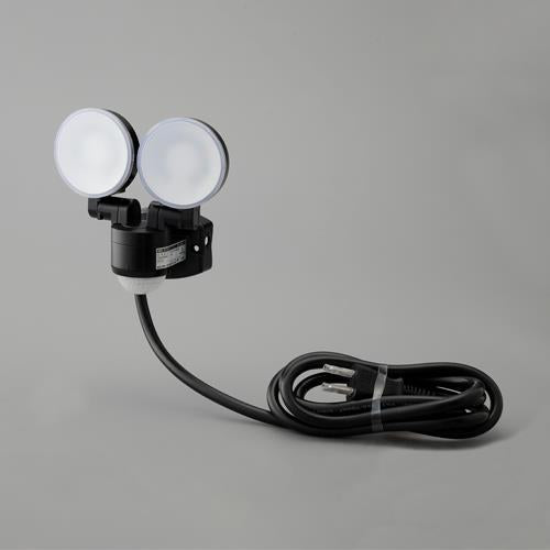 朝日電器(ELPA) AC100V/8W LEDセンサーライト ESL-SS412AC