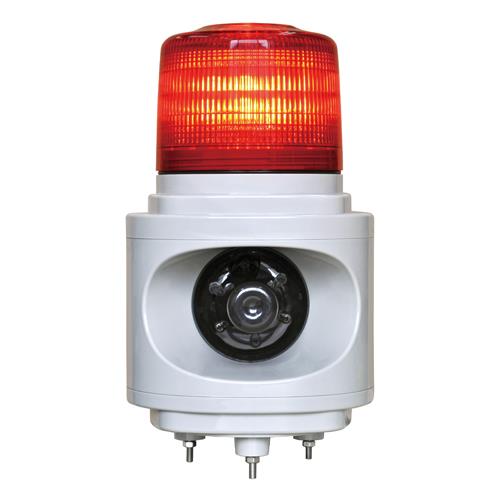 日恵製作所 AC100V 車両入出庫警告灯(音声案内付/赤) KL12V-100TJR