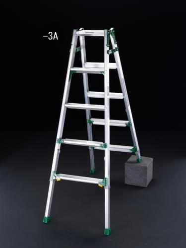 アルインコ ALINCO ANE-34FX 直送 代引不可 伸縮脚付2連はしご ANE34FX アルインコ 脚伸縮式二連はしご 3.4m 最大使用質量 100kg ( ANE34FX