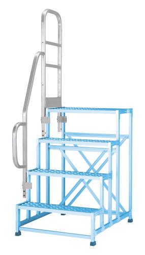 アルインコ(ALINCO) 左側手すり(4段用/EA903BM-4A用) CSBT4DL