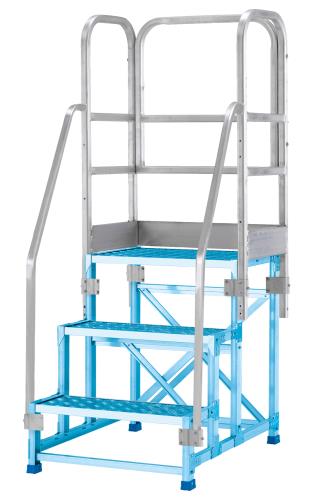 アルインコ(ALINCO) 左右・正面手すり(3段用/EA903BM-3用) CSBT39AL