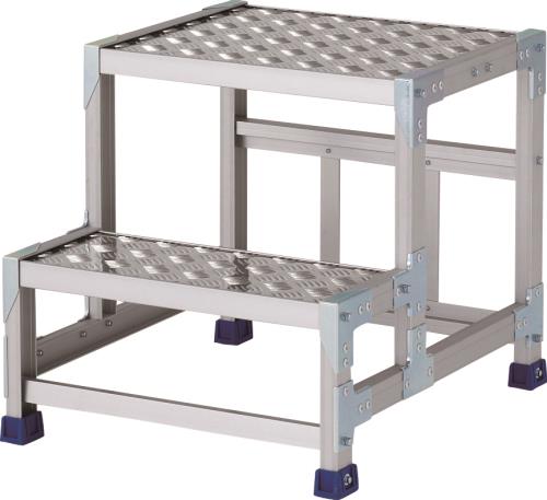 アルインコ(ALINCO) 500x400mm/ 0.5m 作業台(二段) CSBC-255S