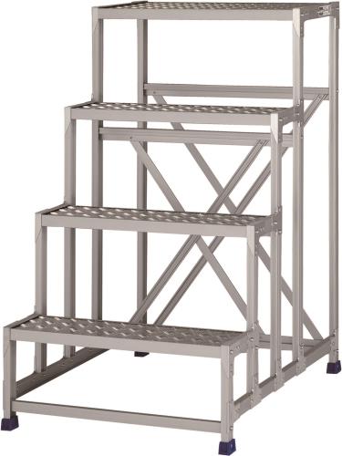 アルインコ(ALINCO) 600x400mm/ 1.2m 作業台(四段) CSBC-4126S