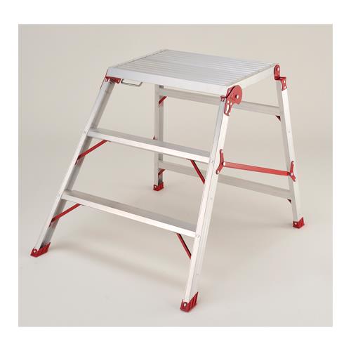 ピカコーポレイション(PiCa) 607x400mm/0.75m/3段 作業台(折畳式) DXD-75P