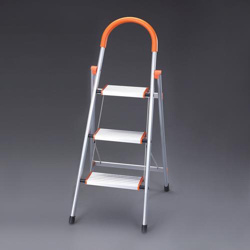 ESCO(エスコ) 0.74m/3段 踏台(アルミ製) EA903RA-3