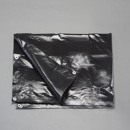 ESCO(エスコ) 5.4x7.2m/0.18mm ブラックシート(#2500/1枚) EA911AC-55