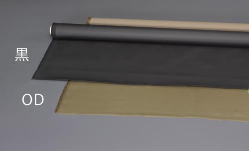 ESCO(エスコ) 1.17x10m/0.6mm ナイロンシート(裏面PUコート/黒) EA911AS-2