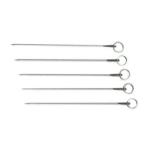 キャプテンスタッグ 185mm バーベキュー丸串(ステンレス製/5本) M-8051