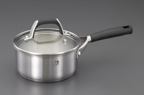 ESCO(エスコ) 160mm/ 1.5L 片手鍋(ステンレス製) EA913VM-36B