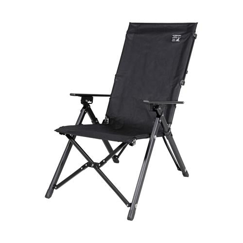 キャプテンスタッグ 580x790x1010mmチェアー(ポータブル/3段調整/ブラック UC-1699