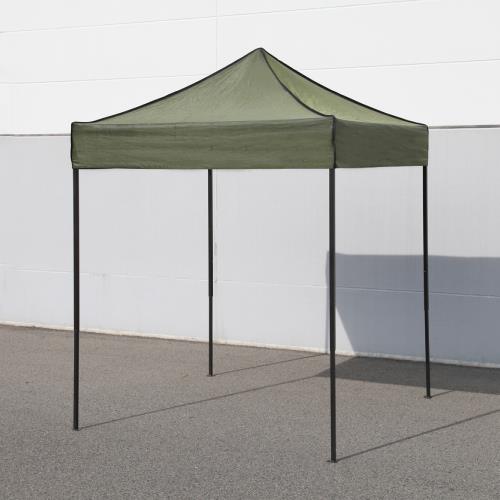 ESCO(エスコ) 2.0x 2.0m 四脚テント(OD色/張ロープ冠付) EA915-17A