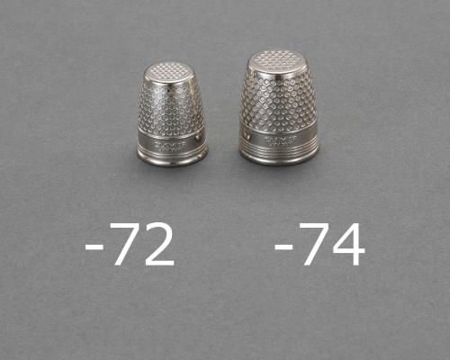 クロバー(Clover) φ16mm 金属製シンブル 34-402