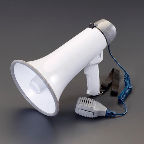 朝日電器(ELPA) 20W メガホン(サイレン・アラーム音付/ショルダー型) AHM-002