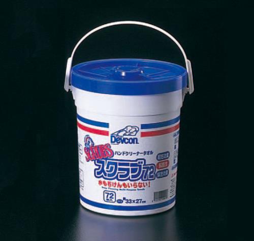 Devcon(デブコン) 267x311mm ウェットタオル(洗剤付/72枚) DK422072