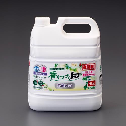 ESCO(エスコ) 4.0kg 衣類用 柔軟剤入洗剤(トップ・抗菌plus) EA922KR-38