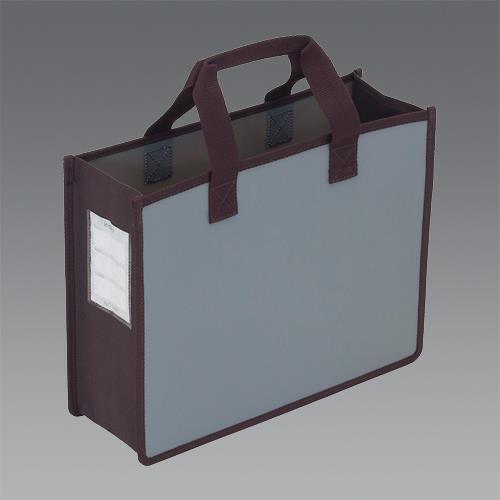 サクラクレパス 275x360x110mm オフィス用トートバック(ダークグレ UNT-A4J#144