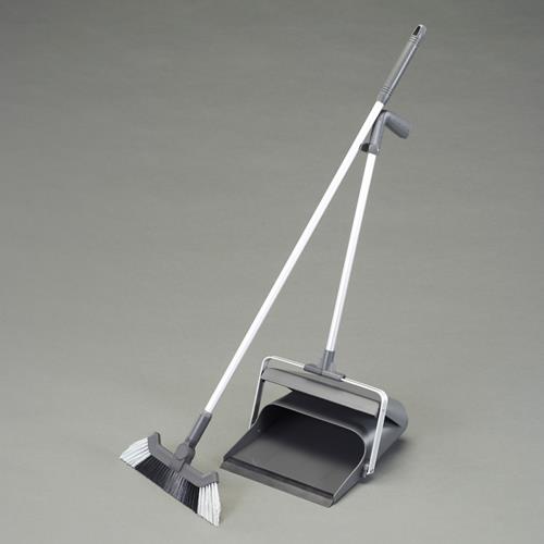 テラモト ほうき付ちりとりセット EA928AD-104