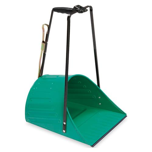 テラモト 305x354x545mm 鉄道ちりとり(スチール製/ハサミ付) DP-469-020-0