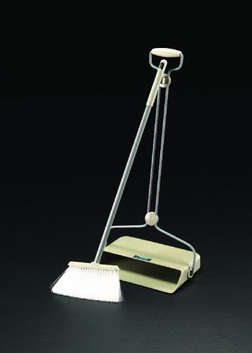 テラモト 324x191x687mm ちりとり(ほうき付) CL-781-600-5